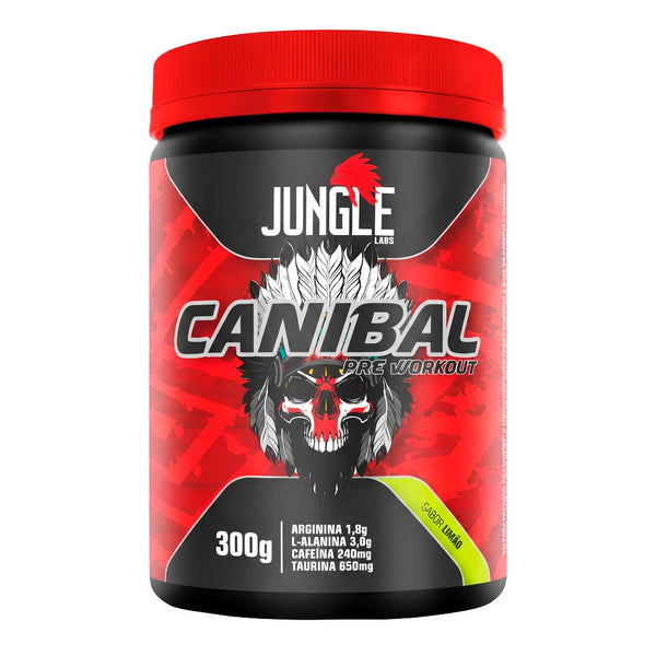 CANIBAL PRE WORKOUT 300G LIMAO - JUNGLE LABS