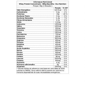 WHEY PROTEIN CONCENTRADO POTE 900G - DUX