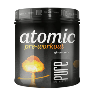 ATOMIC PRE - WORKOUT EFERVESCENTE 300G LARANJA - PURE NUTRITION - BR