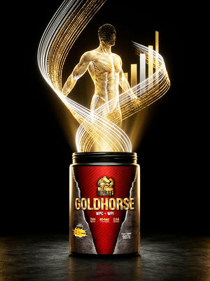 GOLD HORSE 900G BAUNILHA - VITAMIN HORSE
