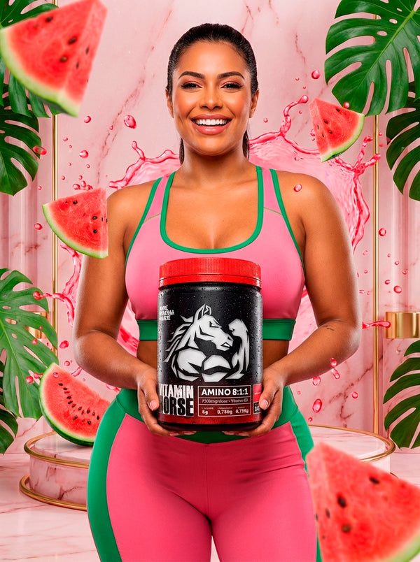 AMINOACID 8:1:1 300GR - VITAMIN HORSE - MELANCIA