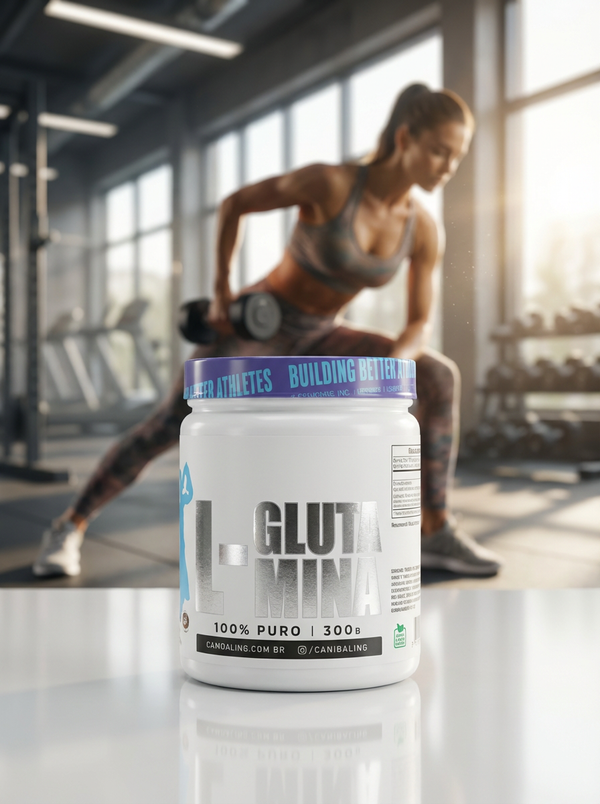 L-GLUTAMINA 300G - CANIBAL INC
