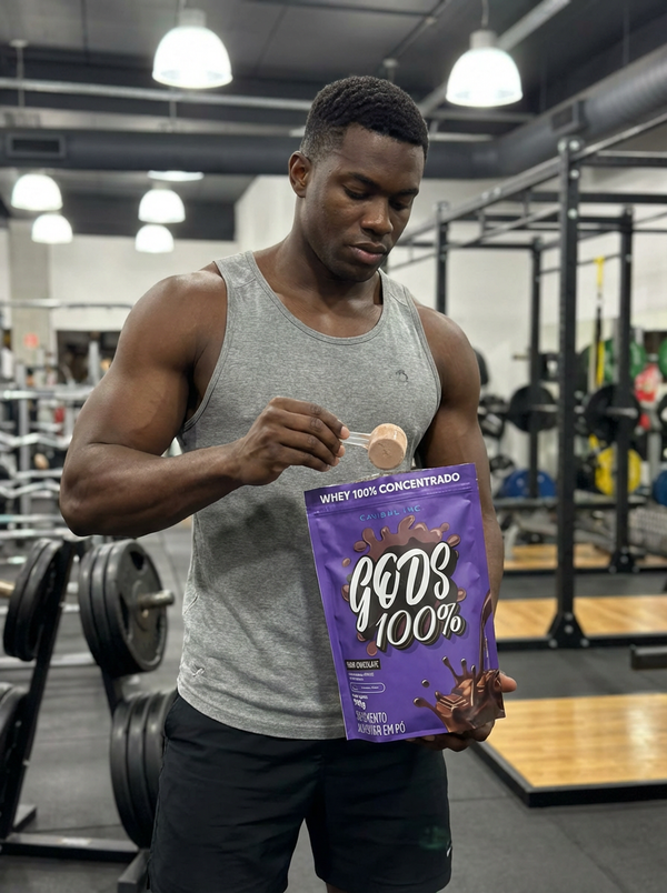 GODS WHEY 100% 900G CHOCOLATE - CANIBAL INC