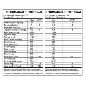PRÉ-TREINO INSANE ENERGY 300G - JOKER NUTRITION