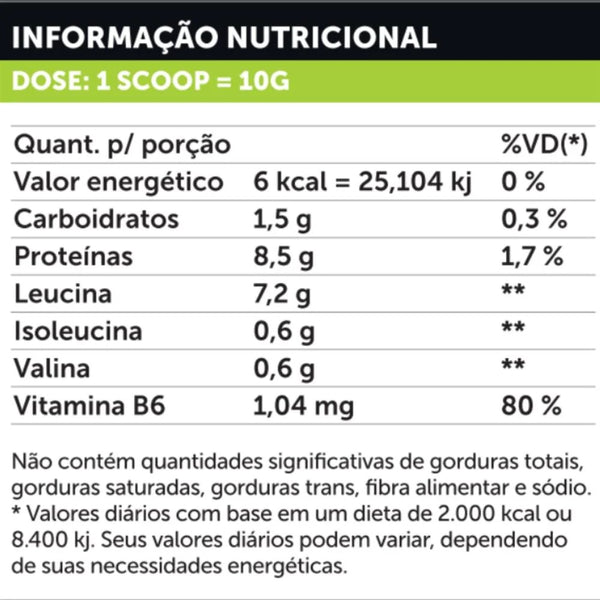 AMINO 12:1:1 300G LIMÃO - VITAMIN HORSE