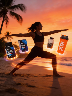 Hyper Drene XTR + Hyper Caffeine XTR + Coqueteleira XTR