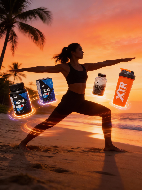 Hyper Drene XTR + Hyper Caffeine XTR + Coqueteleira XTR