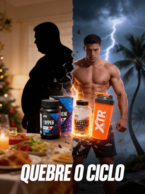 Hyper Drene XTR + Hyper Caffeine XTR + Coqueteleira XTR