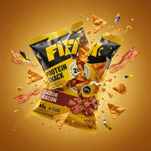 Fix Protein Snacks - 20g de Proteína por Porção | Zero Glúten | Lanche Premium