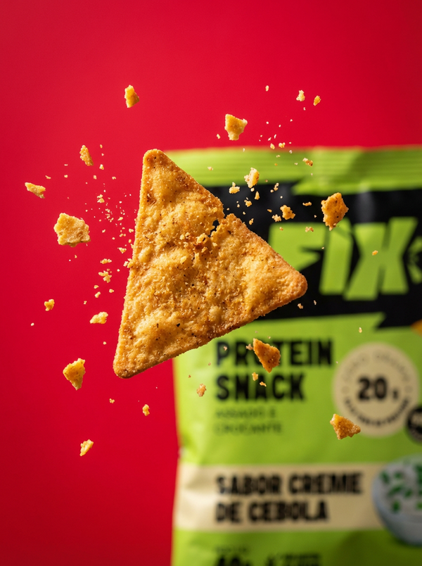 Fix Protein Snacks - 20g de Proteína por Porção | Zero Glúten | Lanche Premium