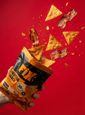 Fix Protein Snacks - 20g de Proteína por Porção | Zero Glúten | Lanche Premium