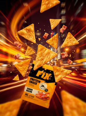 Fix Protein Snacks - 20g de Proteína por Porção | Zero Glúten | Lanche Premium
