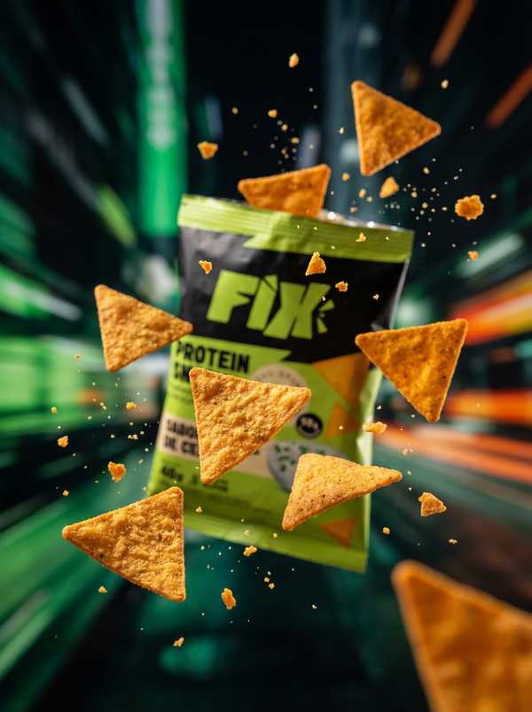 Fix Protein Snacks - 20g de Proteína por Porção | Zero Glúten | Lanche Premium