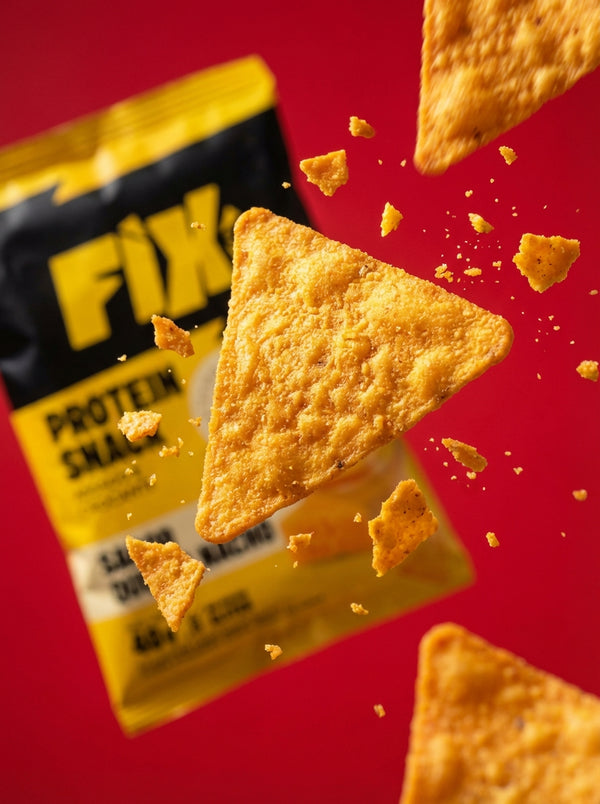 Fix Protein Snacks - 20g de Proteína por Porção | Zero Glúten | Lanche Premium