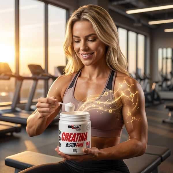 CREATINA 100% PURA 300G - ABSOLUT NUTRITION