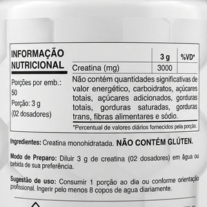 Creatina Creapure 150g - Nutrata