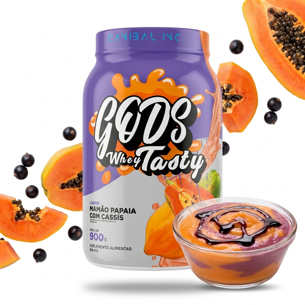 Gods Whey  Protein Tasty 900g - Varios Sabores - Canibal Inc.
